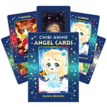 Chibi Anime Angel kortos Findhorn Press